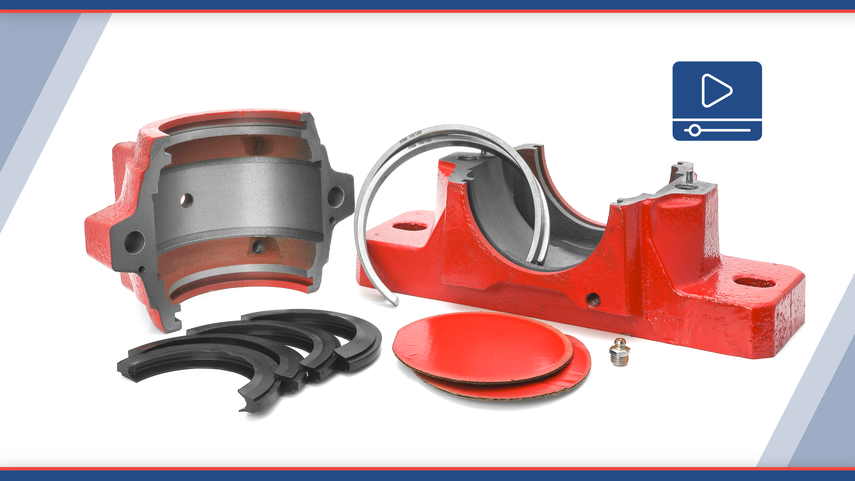 ВИДЕО: Обзор корпусов для подшипников SNL от FBC