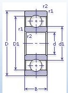 1000900 2RS FBC (ГОСТ)