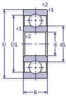 1000817 2RS FBC (ГОСТ)
