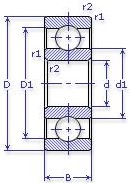 1000908 2RS FBC (ГОСТ)