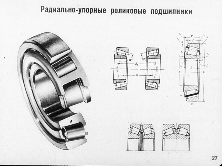 Радиально-упорные подшипники — виды, ГОСТ, подбор и обозначения